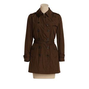 Burberry London Double Breasted Trench Coat. Size 12.